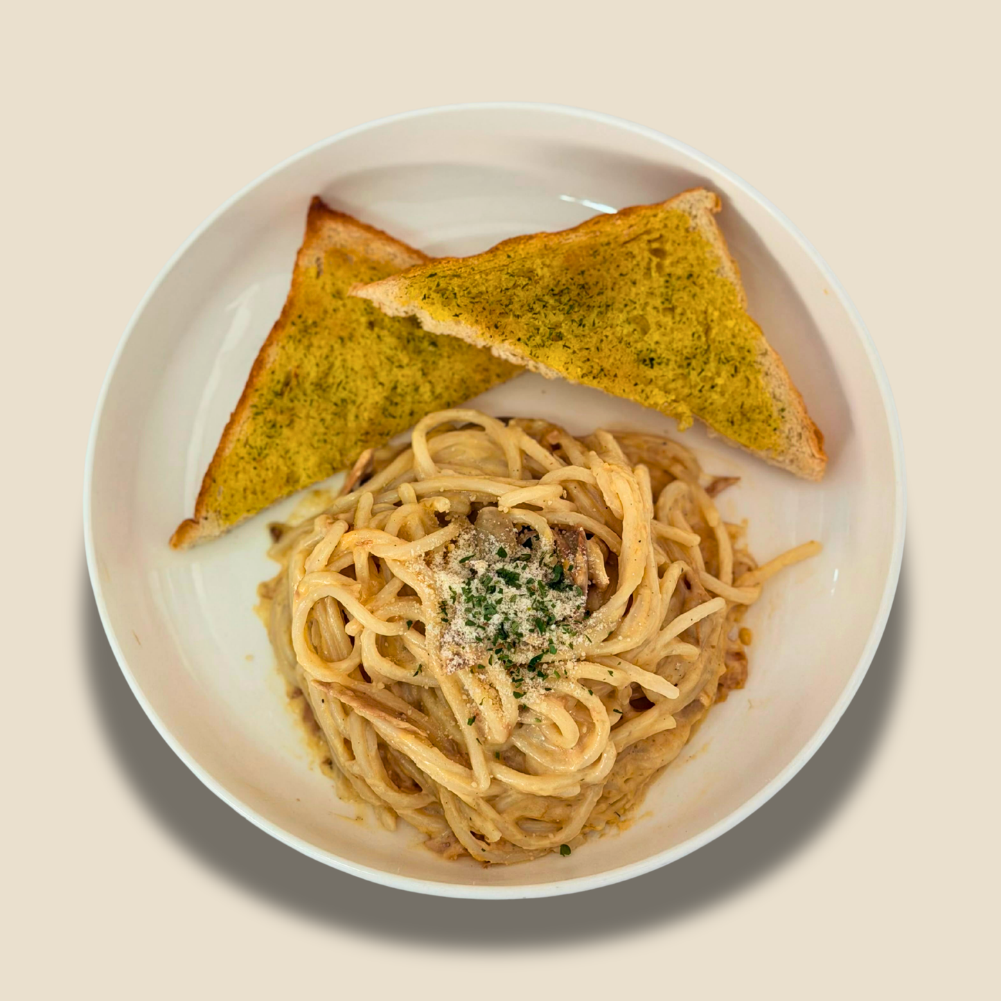 Creamy Tuna Carbonara